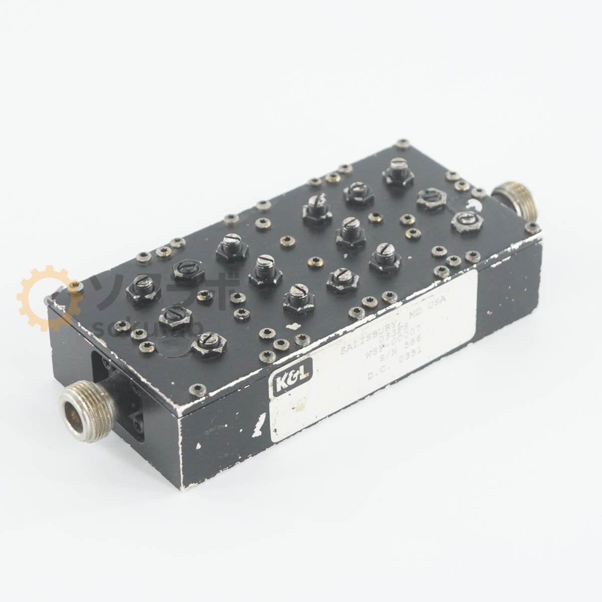 [DW]USED 8���ݾ� K��L Microwave WSF-00007 033F8 Bandpass Filter �Х�ɥѥ��ե��륿�� [07918-0096]