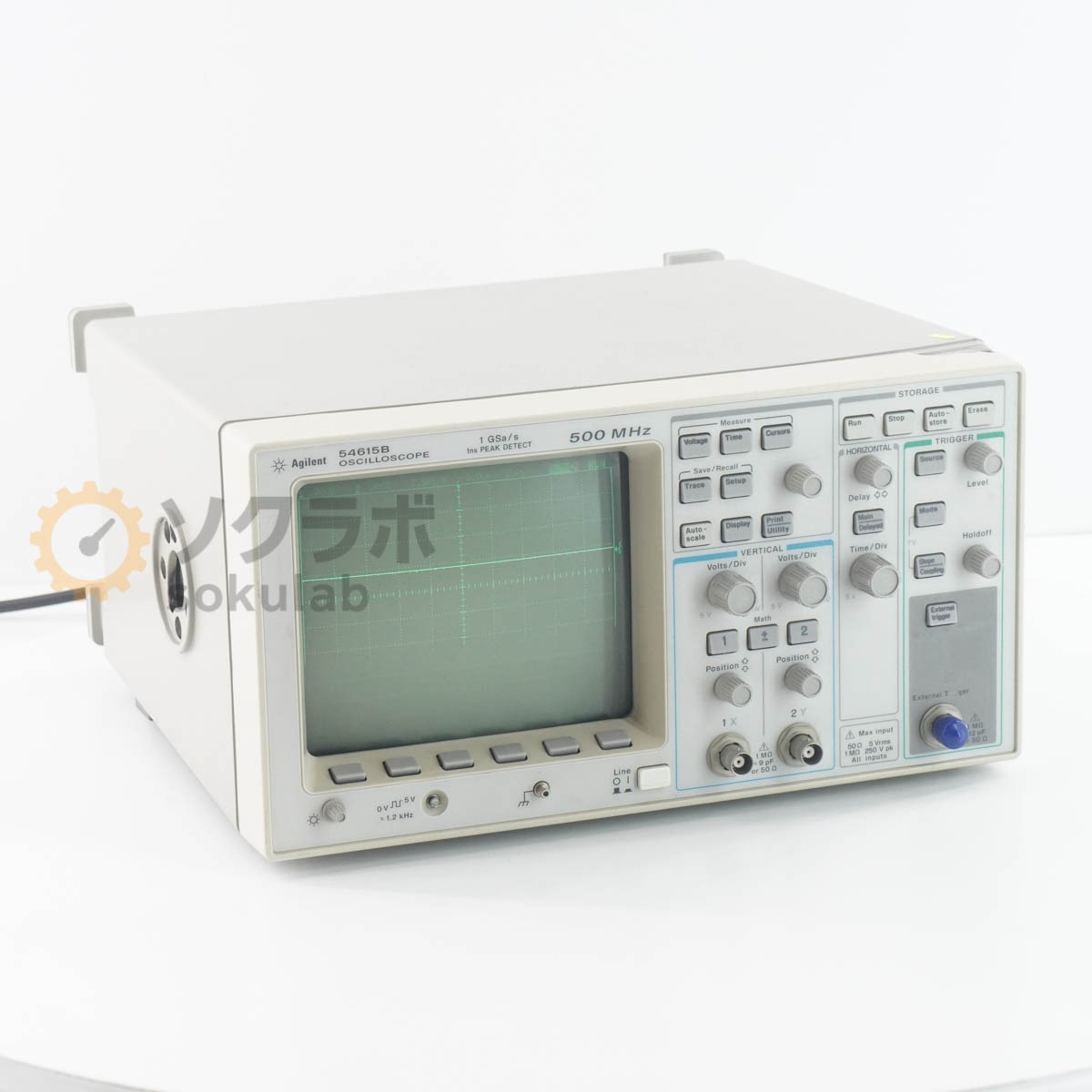 [DW]USED 8���ݾ� Agilent 54615B OSCILLOSCOPE �������������� 500MHz 1GSa/s [07918-0099]