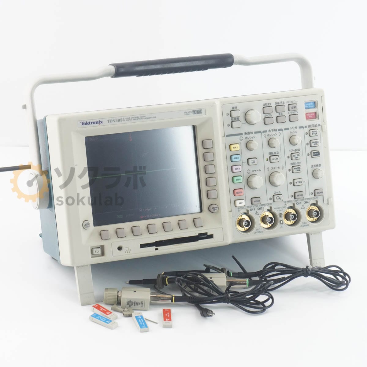 [JB]USED �ݾڤʤ� Tektronix TDS 3054 TDS3054 TDS3000 DPO DIGITAL PHOSPHOR OSCILLOSCOPE �ǥ����롦�ե����ե���������...[07918-0112]
