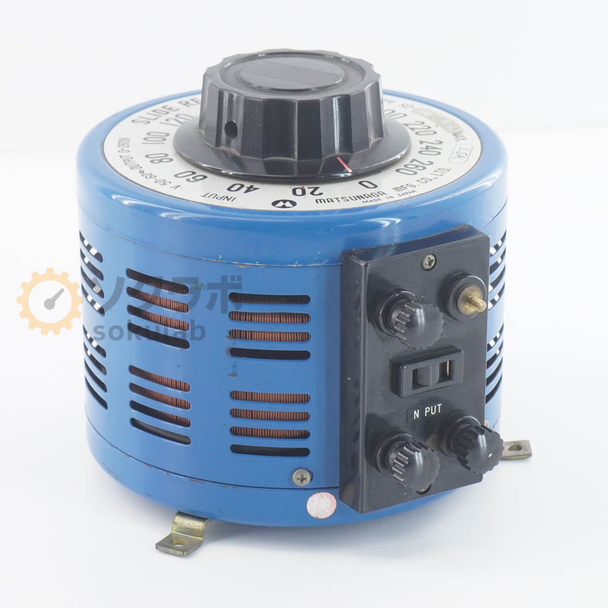 [DW]USED 8���ݾ� Matsunaga SD-2625B SLIDE REGULATOR ���饤�ɥ쥮��졼���� [07995-0020]