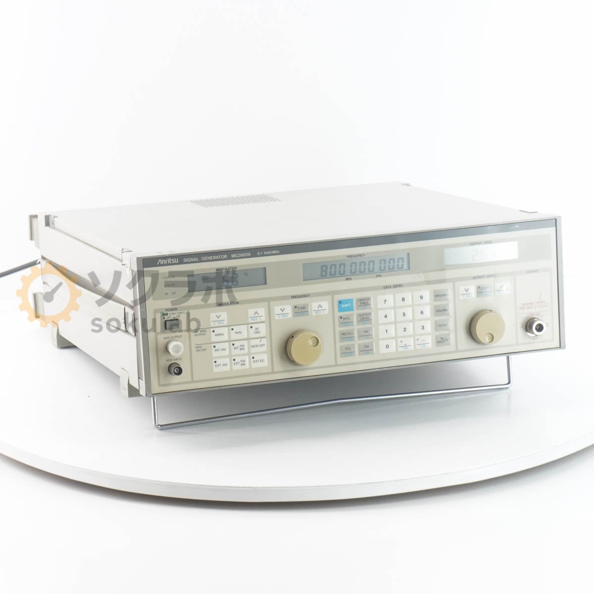 [DW]USED 8���ݾ� Anritsu MG3601A SIGNAL GENERATOR ����ȯ���� �����ʥ른���ͥ졼���� OPT 01 0.1-1040MHz [07995-0046]