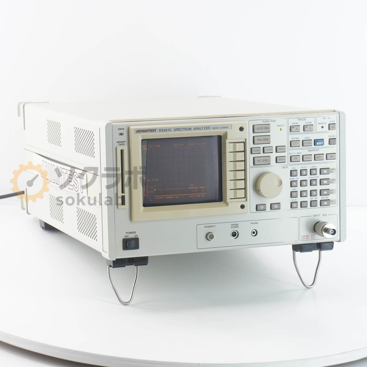[JB]USED �ݾڤʤ� ADVANTEST R3261C SPECTRUM ANALYZER ���ڥ��ȥ�ॢ�ʥ饤���� ���ڥ��� 9kHz-2.6GHz [07918-0178]