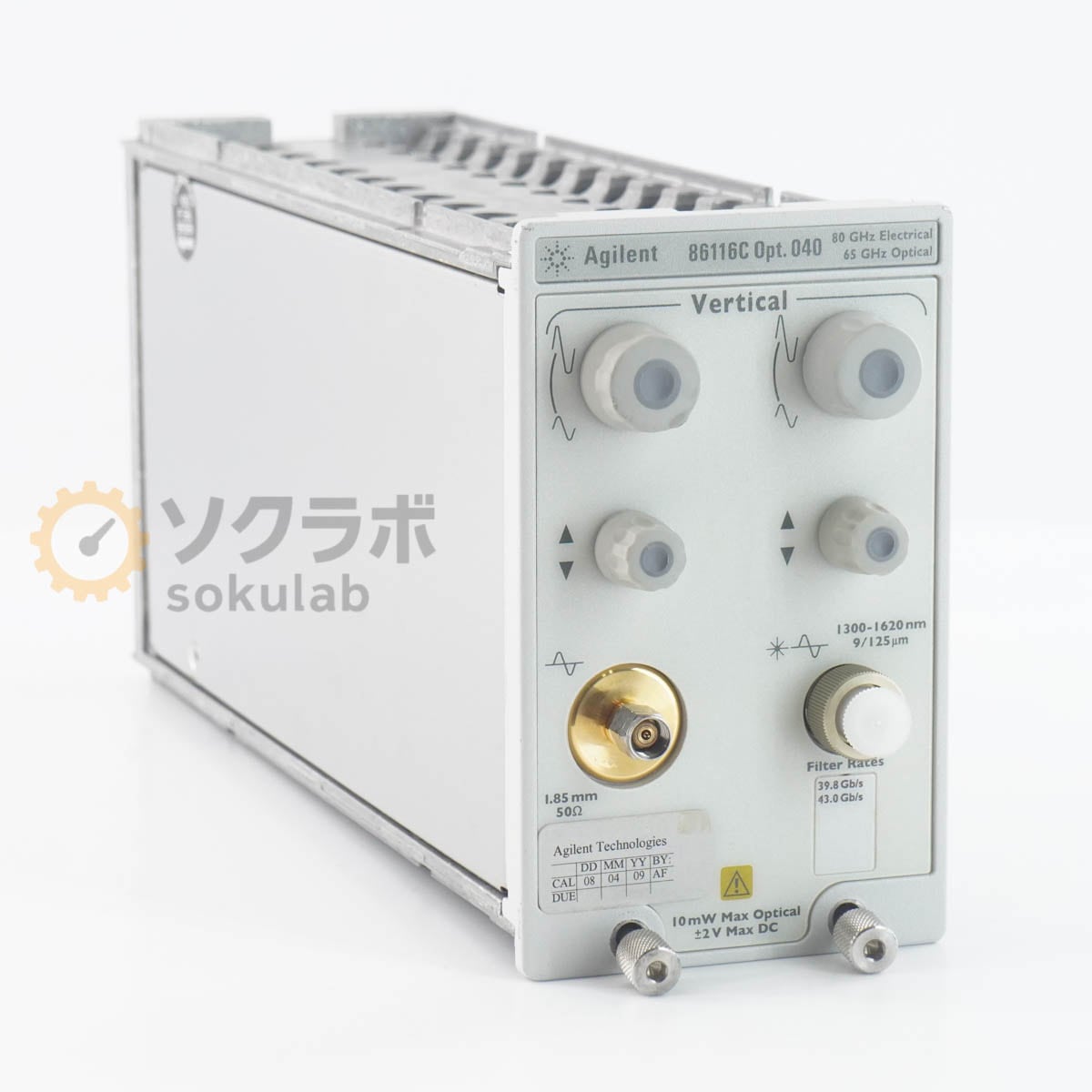 [DW]USED 8���ݾ� Agilent 86116C ATO-70592 80GHz Electrical 65GHz Optical Oscilloscope OE Module ��/�ŵ��⥸�塼�� ...[07919-0101]