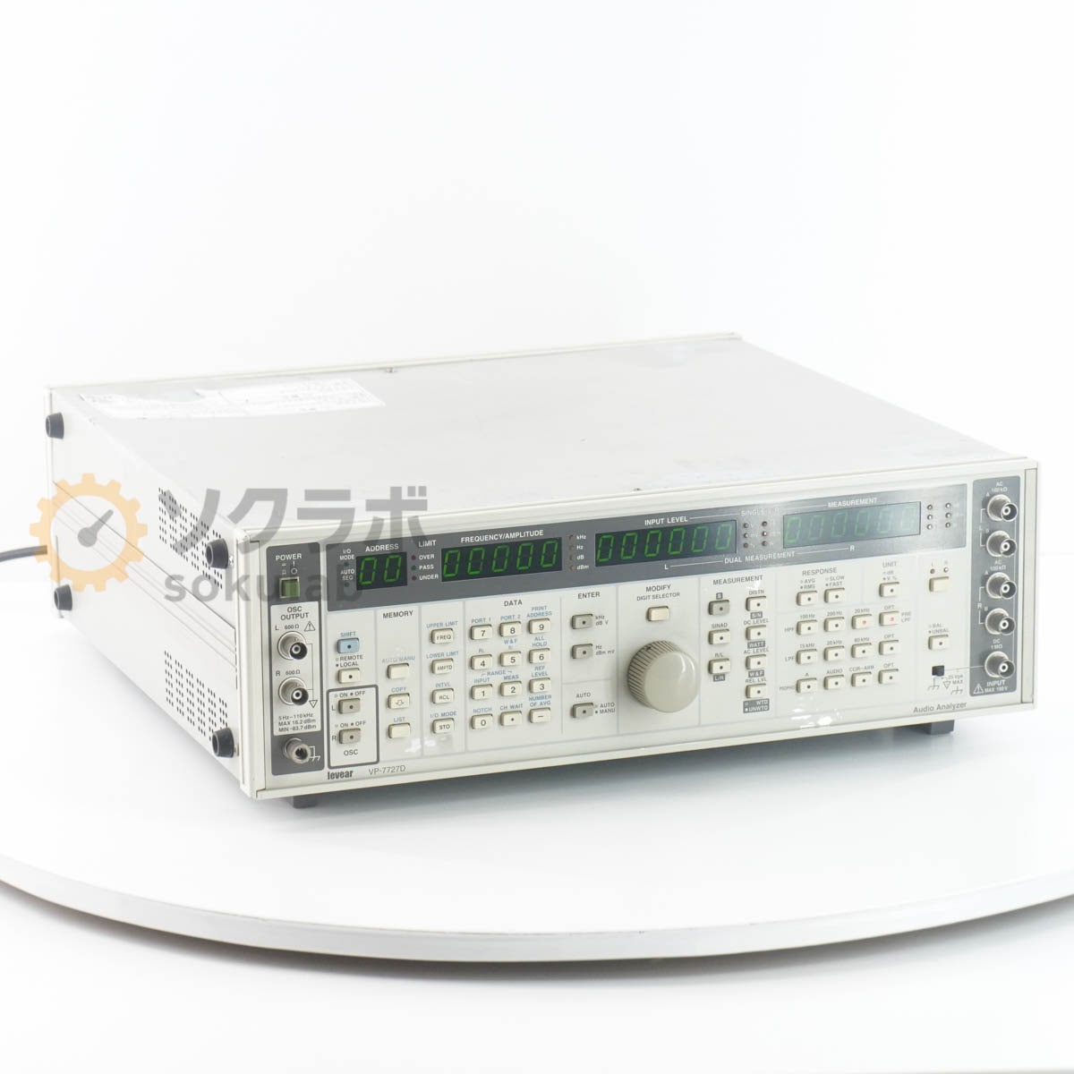 [JB]USED �ݾڤʤ� levear VP-7727D Audio Analyzer �����ǥ������ʥ饤���� [07995-0032]