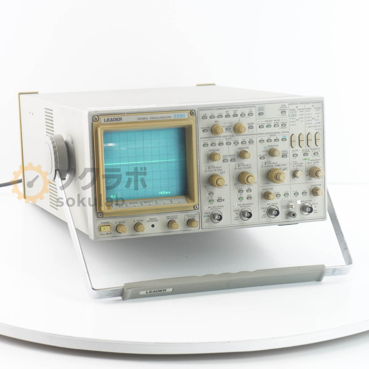 [JB]USED �ݾڤʤ� LEADER 2250 OSCILLOSCOPE �������������� 250MHz [07995-0048]
