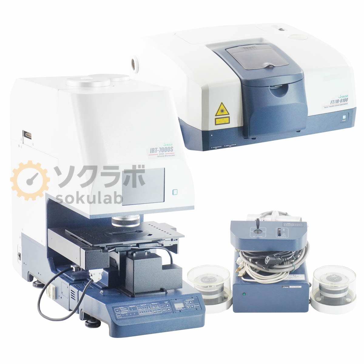 [JB]USED �ݾڤʤ� ���å� JASCO IRT-7000S FT/IR-6100 IRT-7000 Irtron Infrared Microscope FTIR Fourier Transform Infr...[07822-0001]