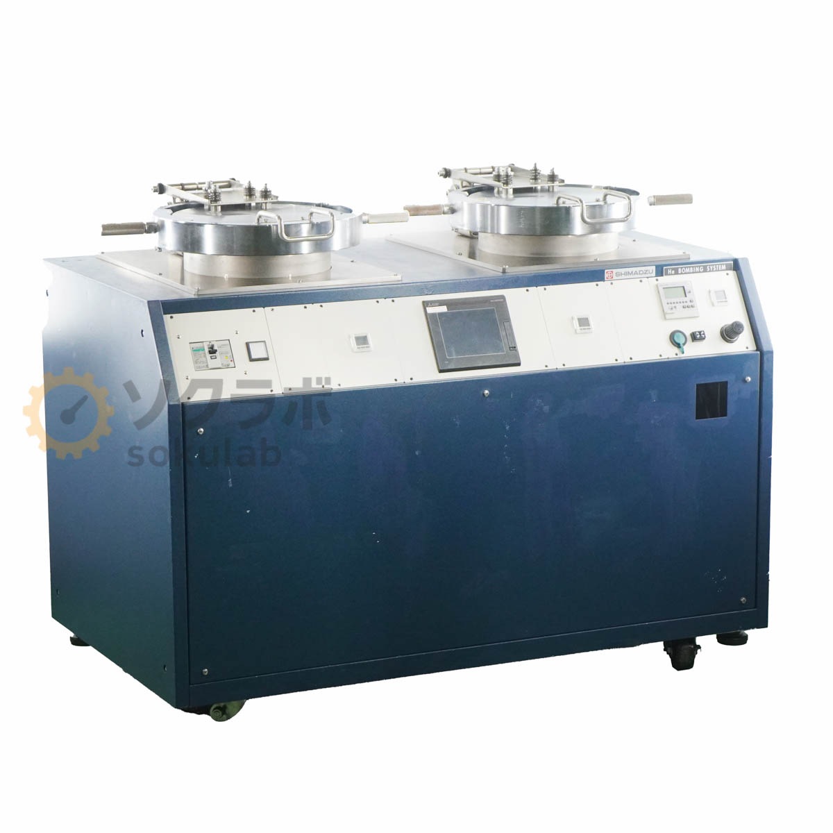 [DW]USED 8���ݾ� SHIMADZU HE-2T-18CWF HE-2T-18C HELIUM He BOMBING SYSTEM He�ܥ�ӥ����� �إꥦ��ð����� 60Hz 100V [07919-0010]