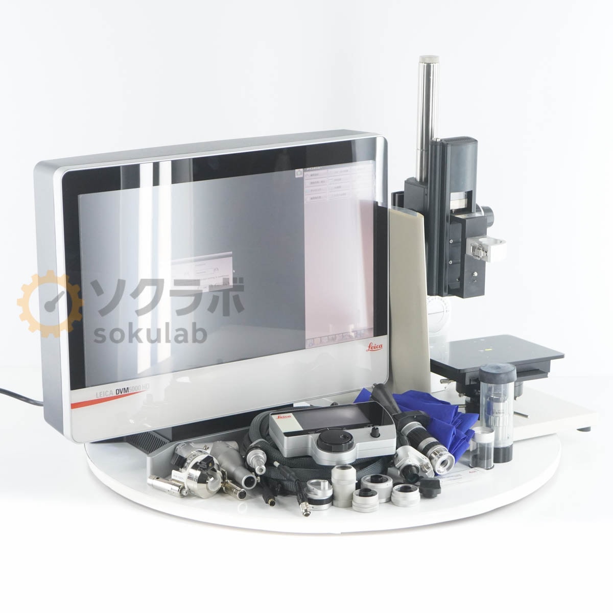 [DW]USED 8���ݾ� ư���ǧ�� Leica DVM5000 HD Digital Microscope �ǥ�����ޥ������������� �ǥ����븲���� 140��/0.28 ...[07332-0001]