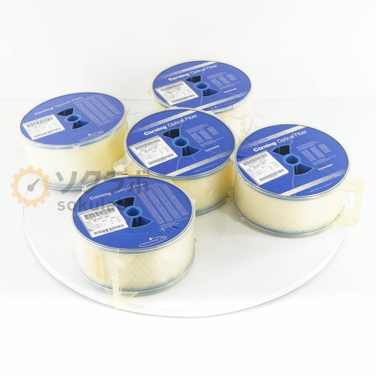 [JB]USED �ݾڤʤ� ���å� Corning SMF-28(TM) CPC6 Optical Fiber ���ե����С� ���ե����� [07918-0166]