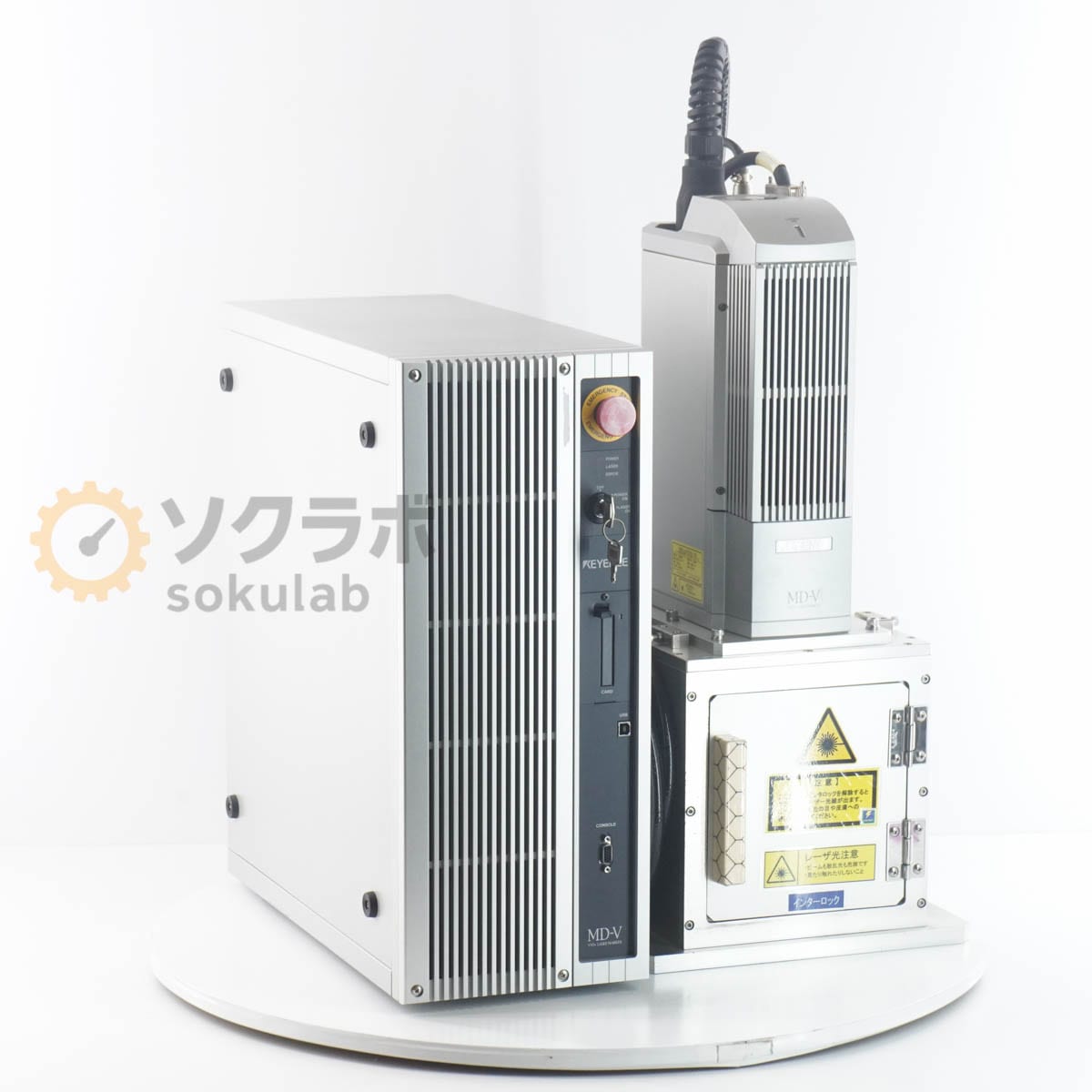 [JB]USED �ݾڤʤ� KEYENCE MD-V9600 MD-V YVO4�졼�����ޡ����� MD-V YVO4 LASER MARKER ���� [07919-0007]