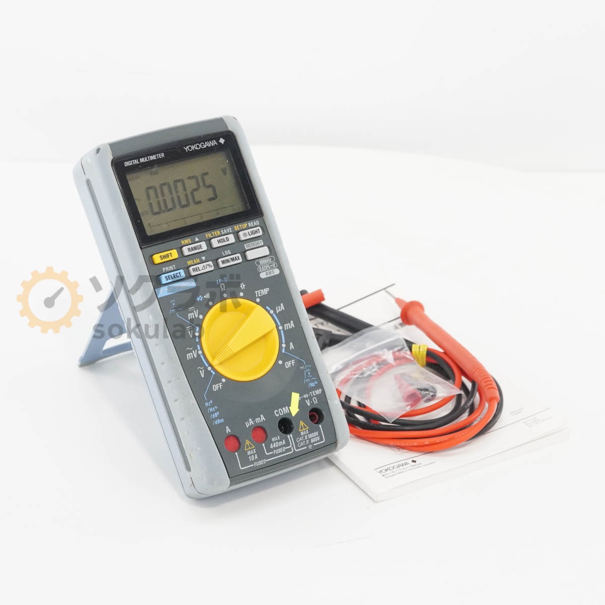 [DW]USED 8���ݾ� YOKOGAWA TY720 DMM DIGITAL MULTIMETER �ǥ�����ޥ���᡼���� �谷������ [08023-0201]