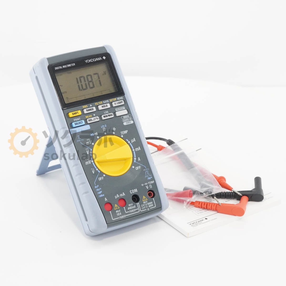 [DW]USED 8���ݾ� 02/2025CAL YOKOGAWA TY720 DMM DIGITAL MULTIMETER �ǥ�����ޥ���᡼���� �谷������ [08023-0206]