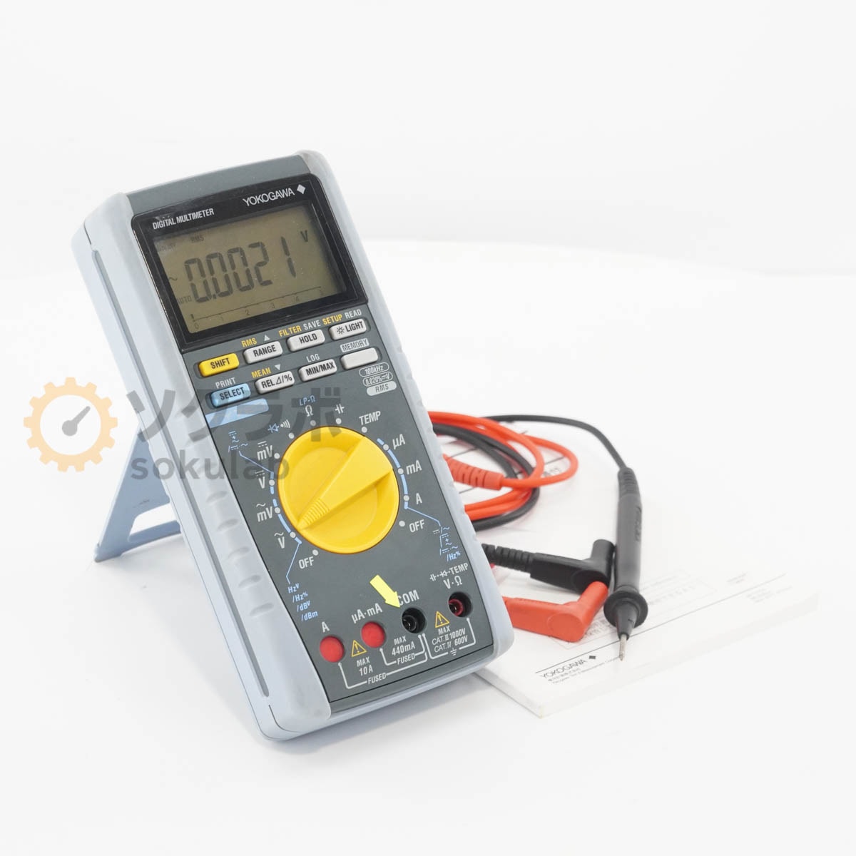 [DW]USED 8���ݾ� YOKOGAWA TY720 DMM DIGITAL MULTIMETER �ǥ�����ޥ���᡼���� �谷������ [08023-0204]