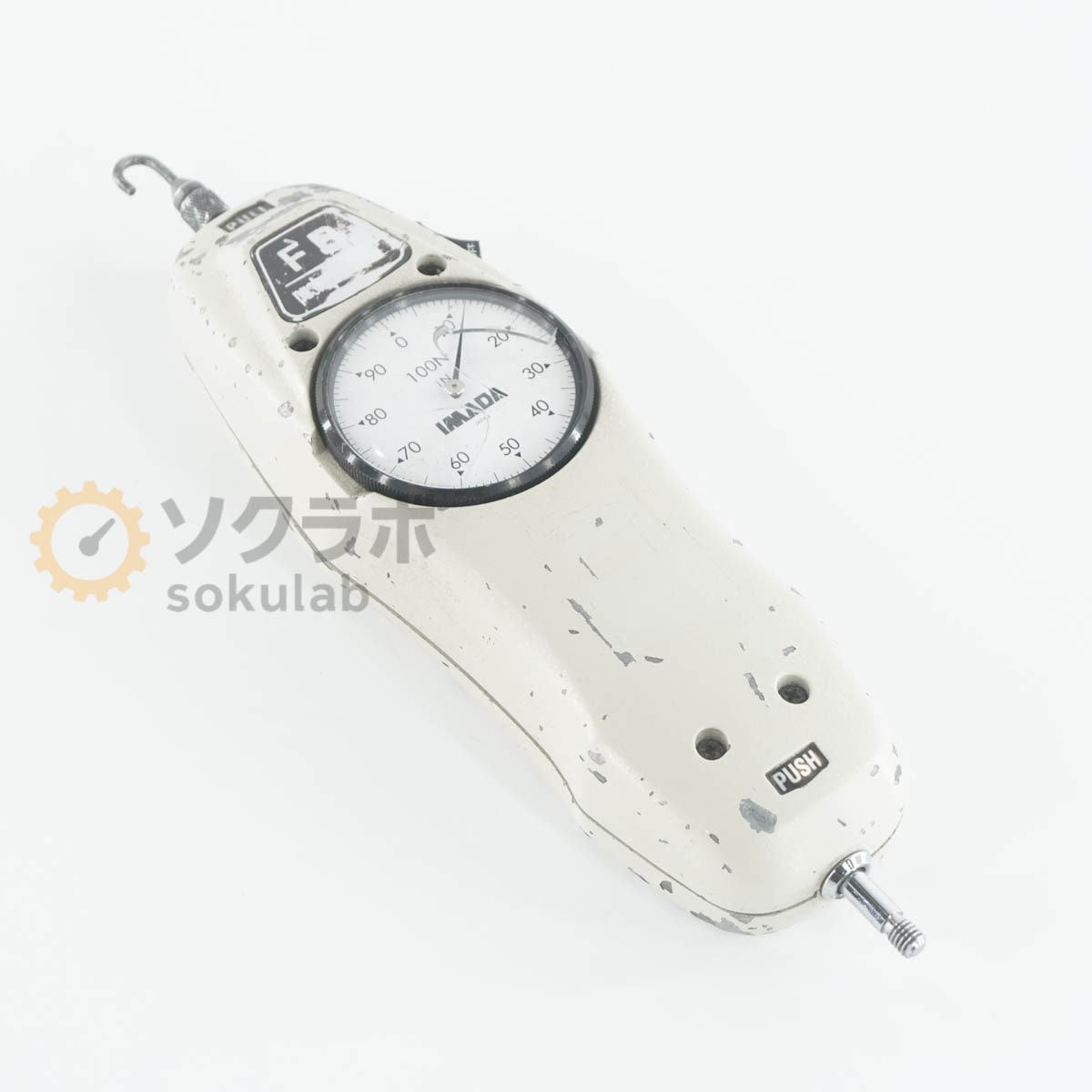 [DW]USED 8���ݾ� IMADA FB-100N push-pull scale �ץå���ץ륹������ �ᥫ�˥���ե����������� [08142-0007]