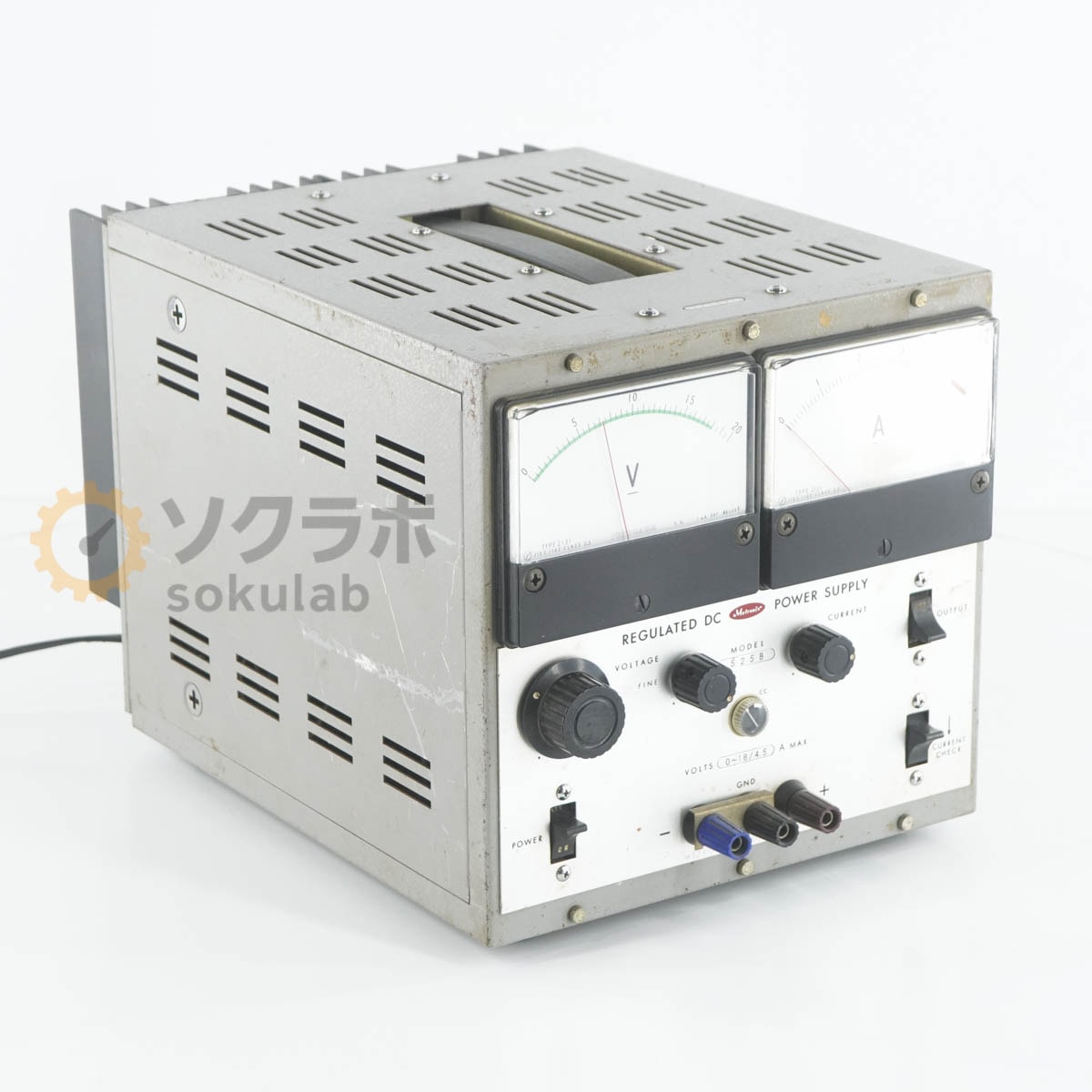 [DW]USED 8���ݾ� METRONIX 525B REGULATED DC POWER SUPPLY ľή���경�Ÿ� DC�Ÿ� ľή�Ÿ� 0~18V/4.5A [08180-0019]