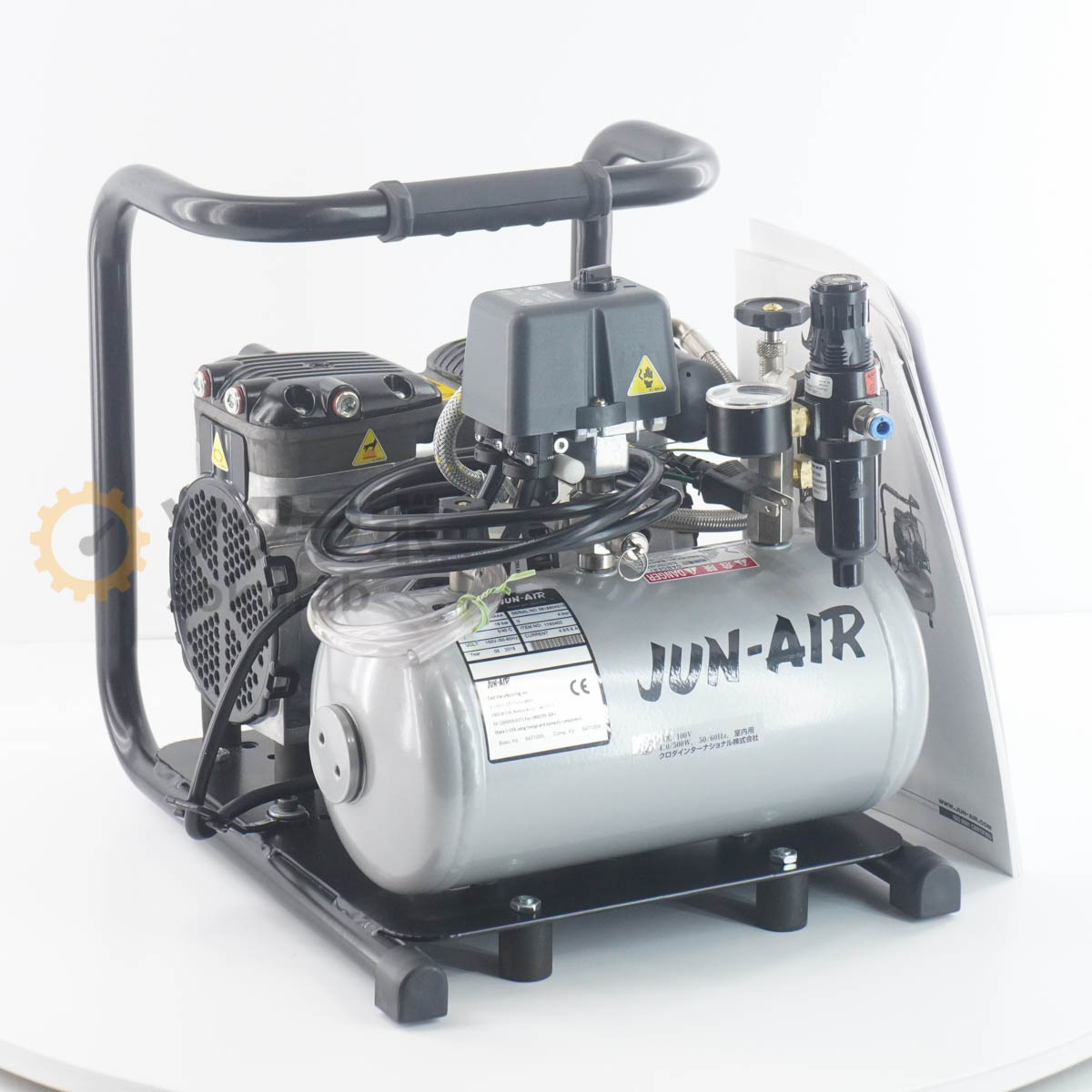 [PG]USED 8���ݾ� JUN-AIR 87R-4B-HAAAA 87R-4B ������쥹����������ץ�å��� Air Compressor 50-60Hz �谷������ [07692-0097]