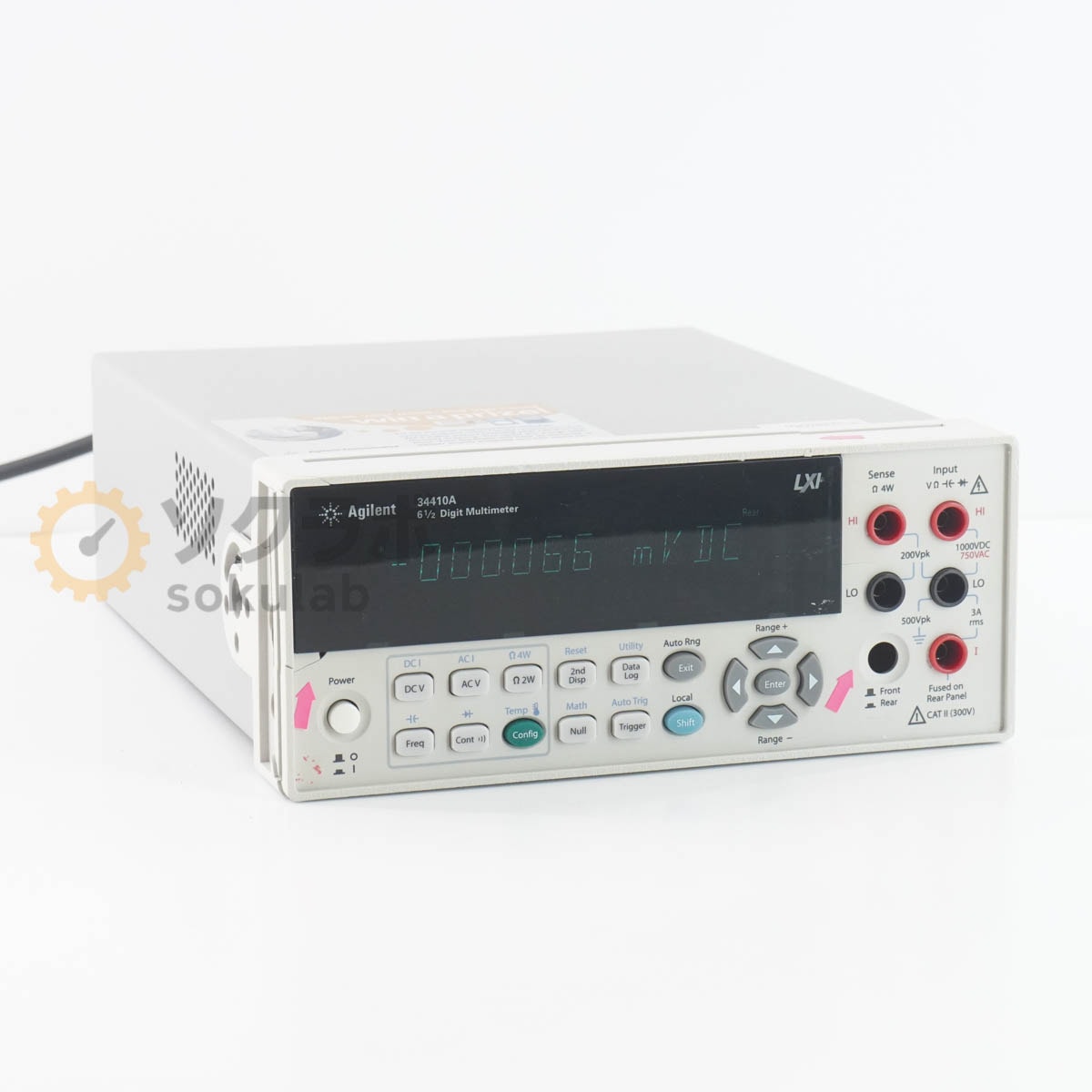 [JB]USED �ݾڤʤ� Agilent 34410A DMM 6 1/2 Digit Multimeter �ǥ�����ޥ���᡼���� LXI [07919-0065]