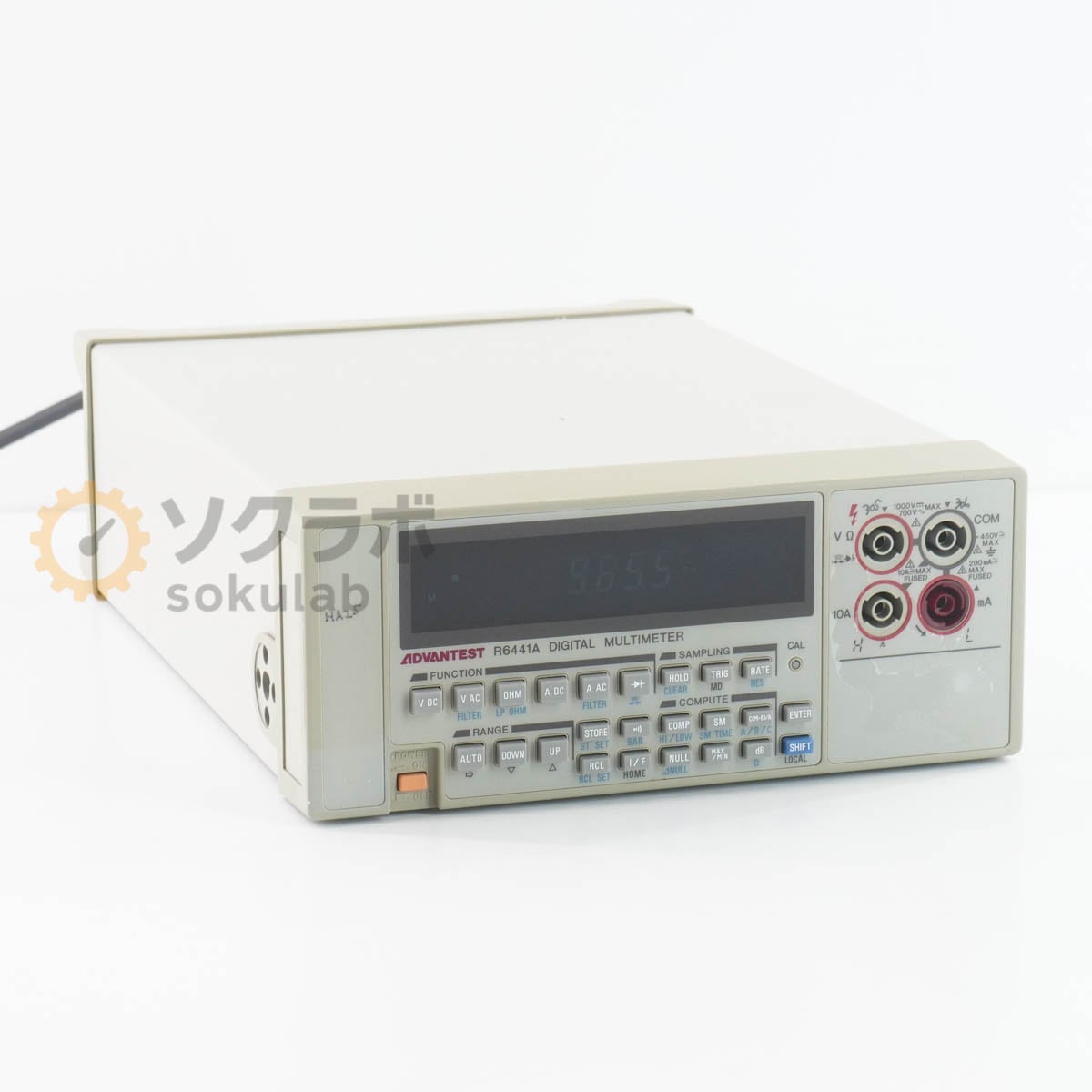 [DW]USED 8���ݾ� ADVANTEST R6441A DMM DIGITAL MULTIMETER �ǥ�����ޥ���᡼���� R13220 [07919-0086]