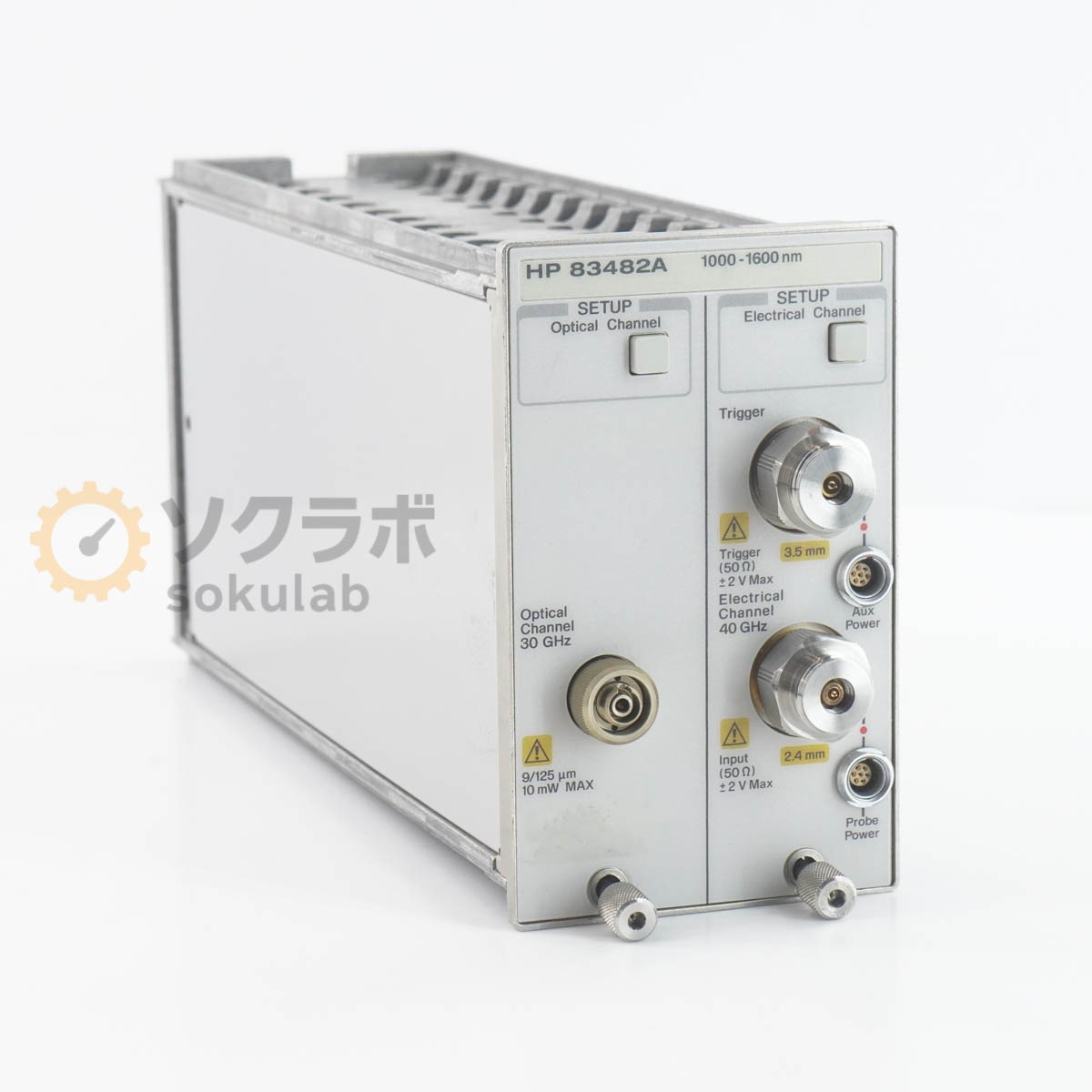 [DW]USED 8���ݾ� hp 83482A Optical/Electrical Plug-In Module Oscilloscope Module ��/�ŵ��⥸�塼�� �������������ץ�...[07919-0099]