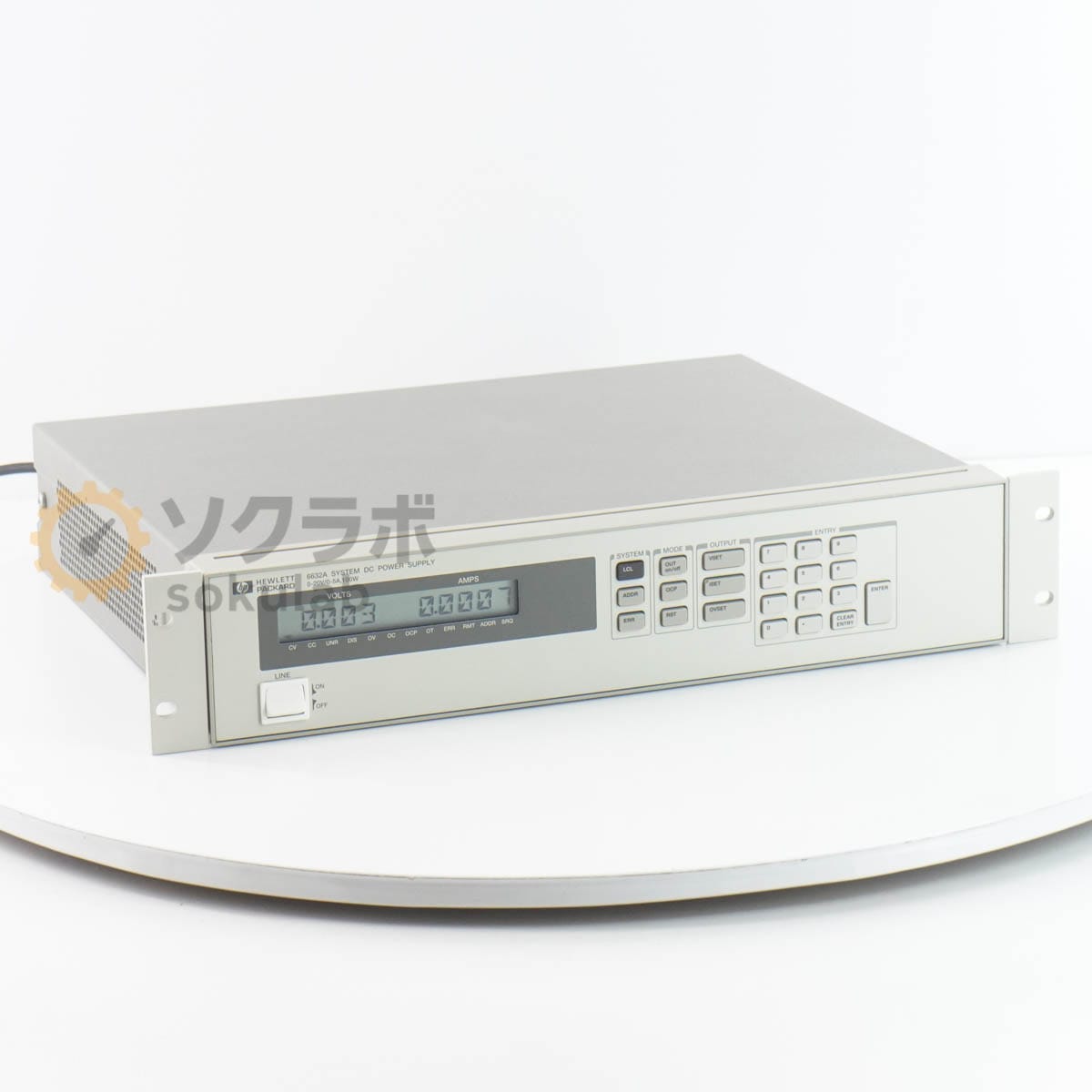 [DW]USED 8���ݾ� hp 6632A SYSTEM DC POWER SUPPLY �����ƥ��Ÿ� DC�Ÿ� ľή�Ÿ� 0-20V/0-5A 100W [07919-0112]