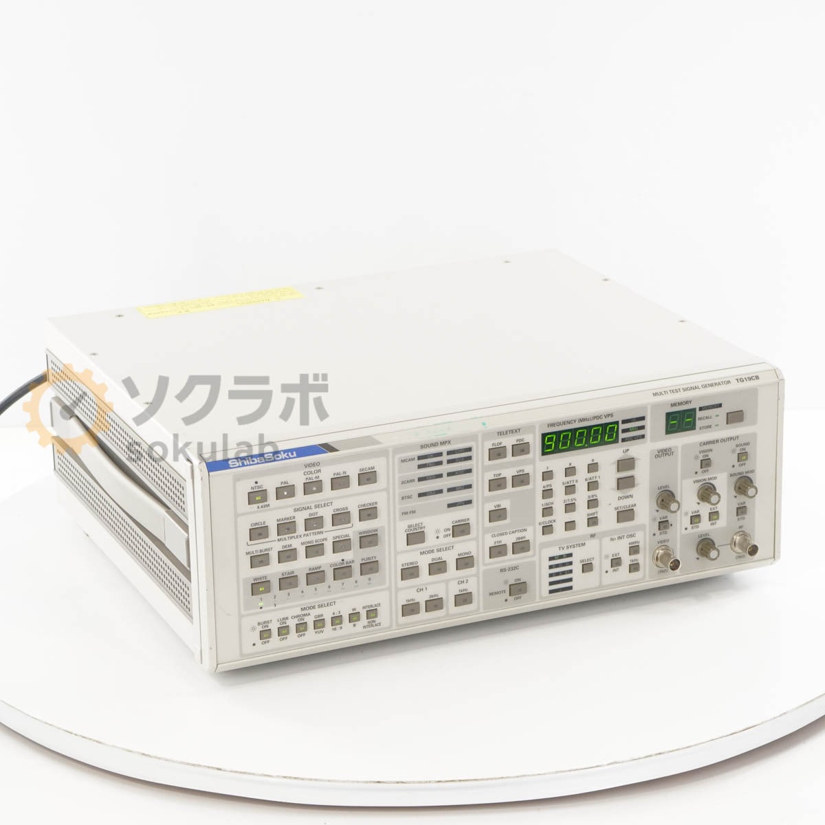 [DW]USED 8���ݾ� Shibasoku TG19CB MULTI TEST SIGNAL GENERATOR �ޥ���ƥ��ȿ���ȯ���� �����ʥ른���ͥ졼���� [07995-0036]