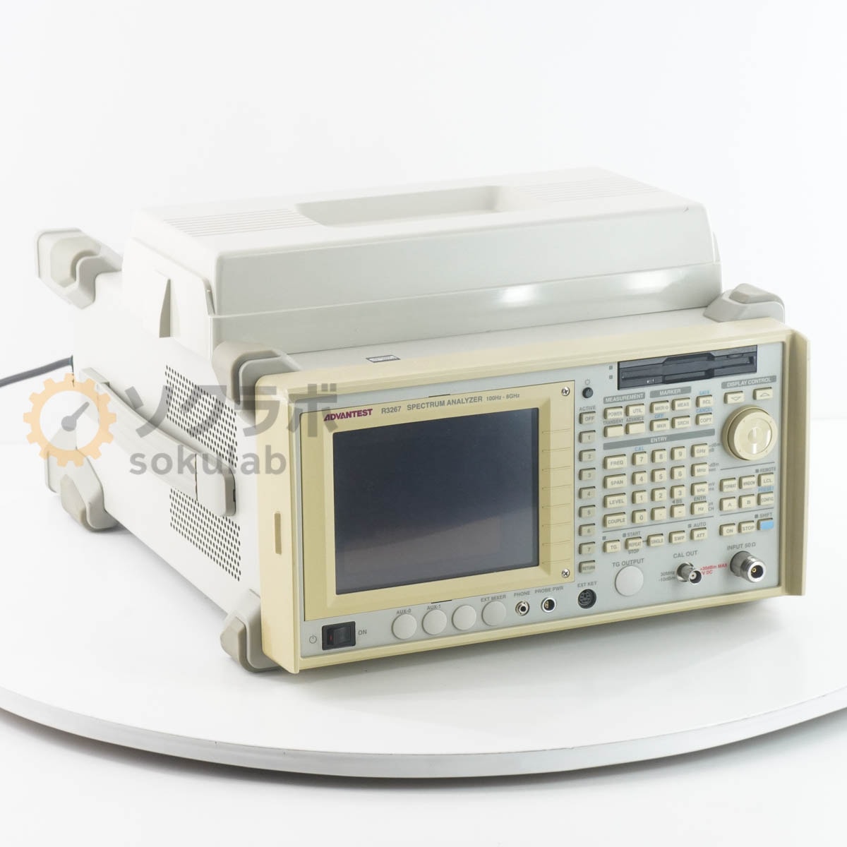 [JB]USED �ݾڤʤ� ADVANTEST R3267 SPECTRUM ANALYZER ���ڥ��ȥ�ॢ�ʥ饤���� ���ڥ��� OPT 01 21 62 100Hz-8GHz [08154-0003]