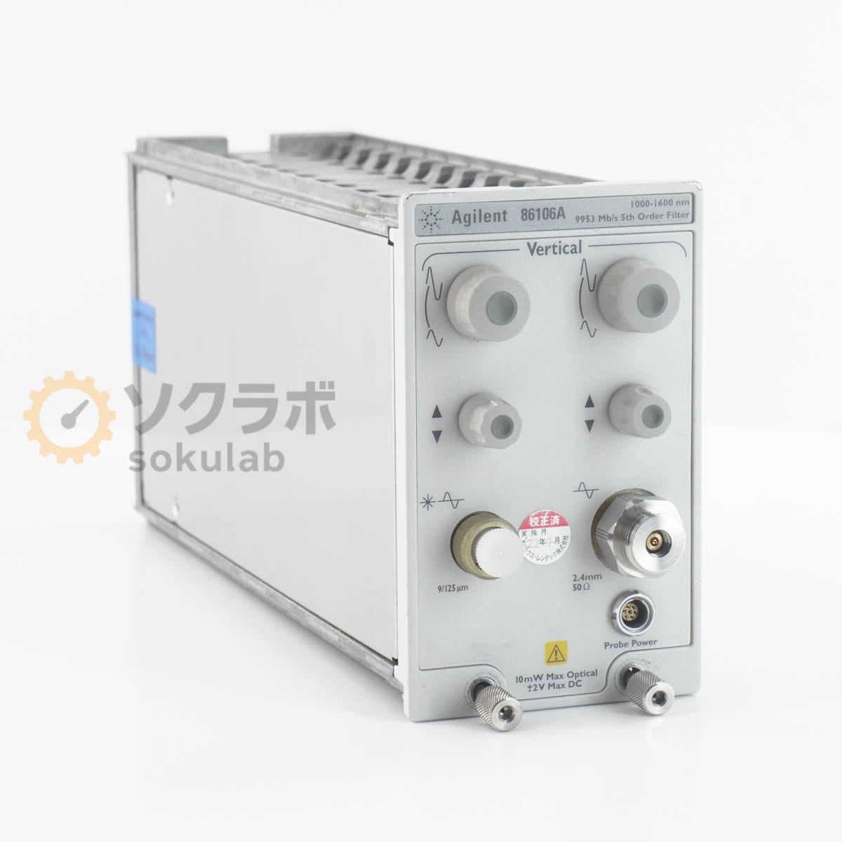 [DW]USED 8���ݾ� 04/2022CAL Agilent 86106A 9953Mb/s 4th Order Filter Optical/Electrical Module Oscilloscope Module ...[07919-0042]