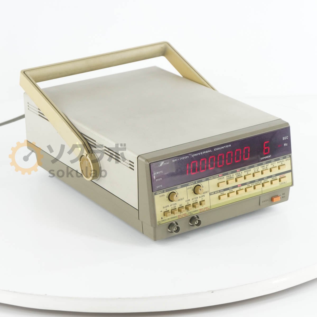 [DW]USED 8���ݾ� IWATSU SC-7201 UNIVERSAL COUNTER ��˥С����륫���󥿡� �Ÿ������� [08180-0023]