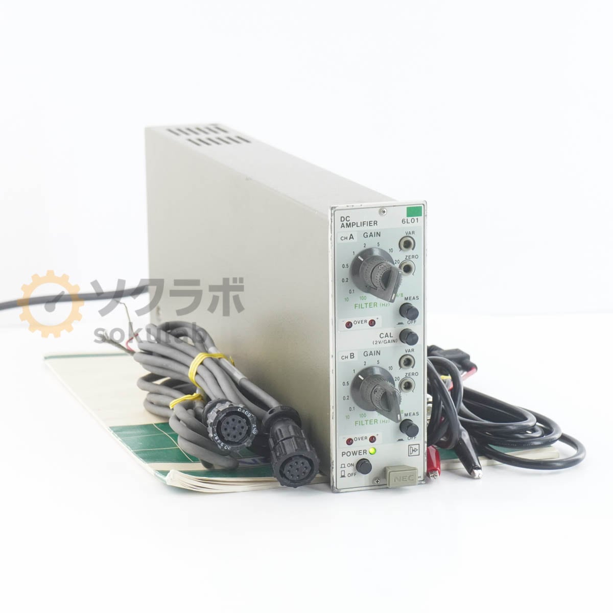 [JB]USED �ݾڤʤ� NEC San-ei 6L01 DC AMPLIFIER SIGNAL CONDITIONER DC����� ������ �����ʥ륳��ǥ�����ʡ� �Ÿ�����...[08023-0150]