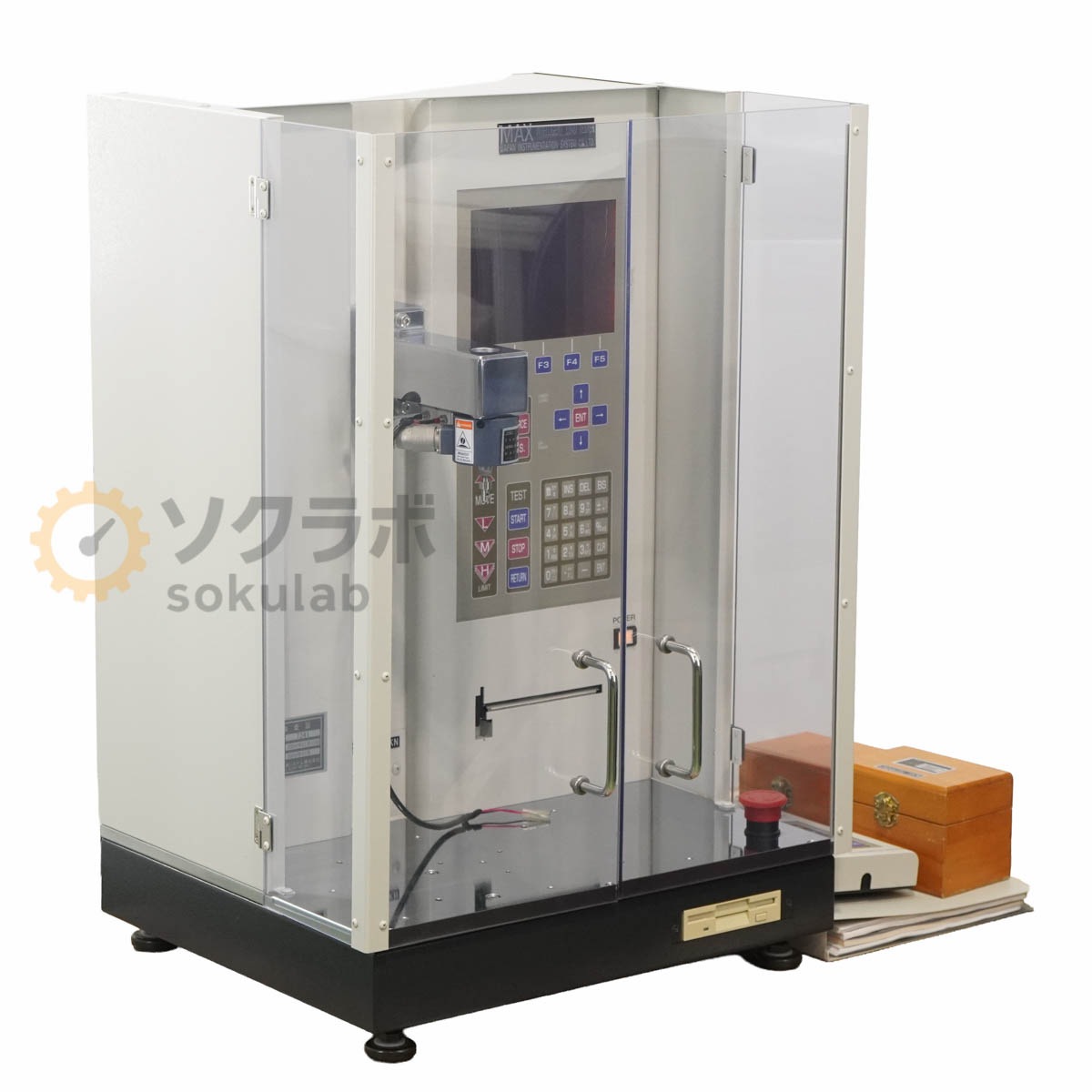 [JB]USED 保証なし JISC 日本計測システム MAX-1KN-S 1kN MAX INTELLIGENT LOAD TESTER ...