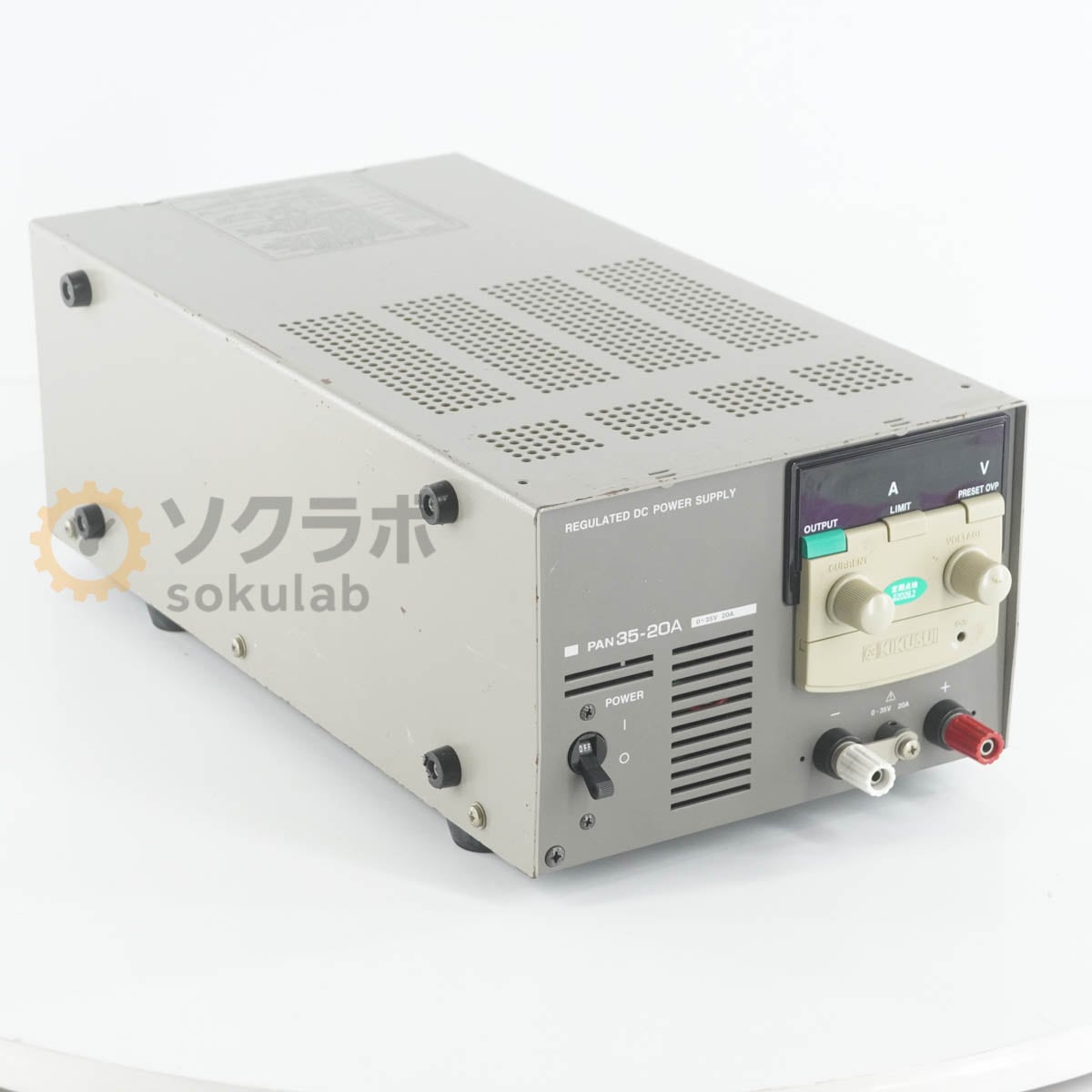[DW]USED 8���ݾ� ��������2026ǯ2�� KIKUSUI PAN35-20A PAN-A REGULATED DC POWER SUPPLY ľή���경�Ÿ� DC�Ÿ� ľή�Ÿ�...[08055-0089]