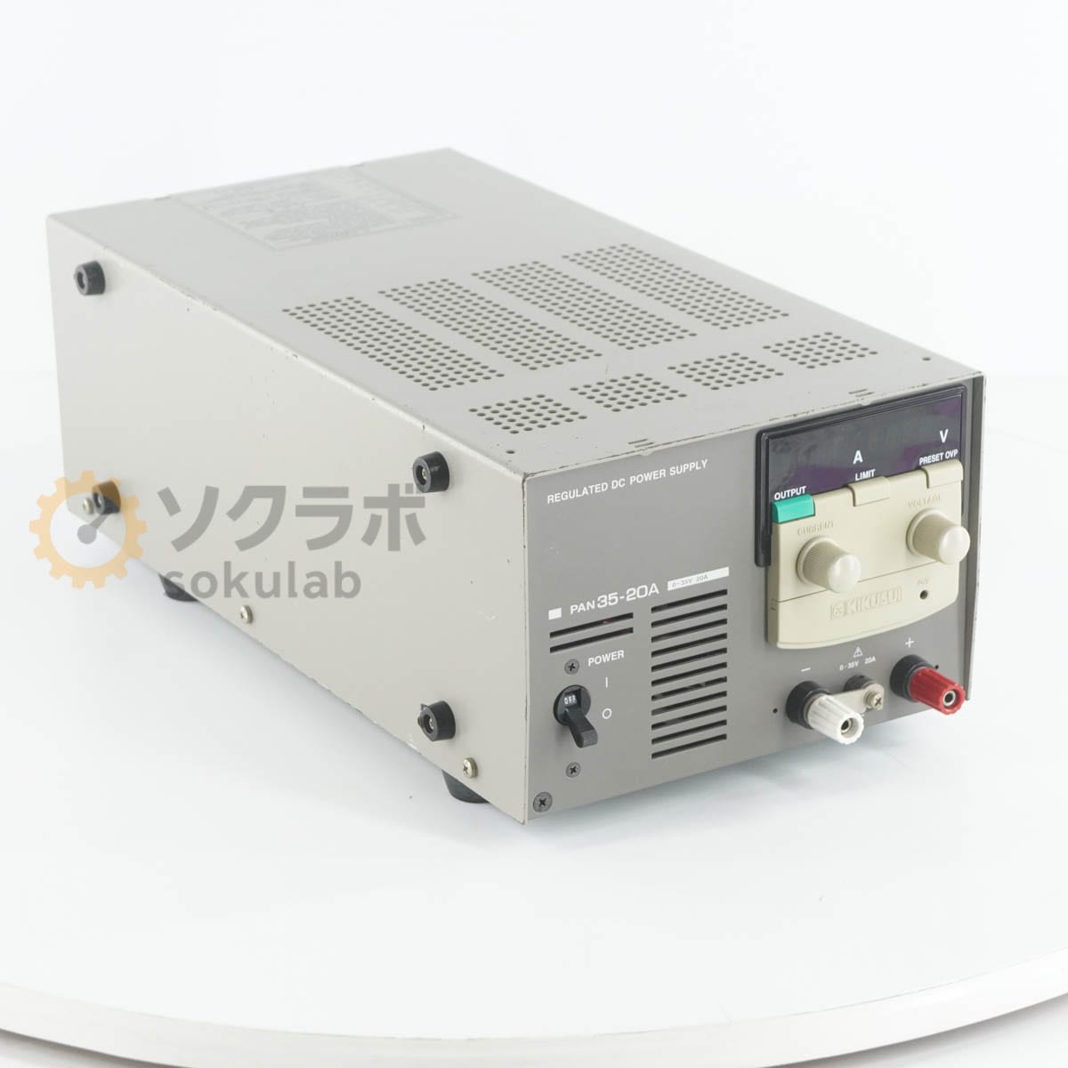 [DW]USED 8���ݾ� KIKUSUI PAN35-20A PAN-A REGULATED DC POWER SUPPLY ľή���경�Ÿ� DC�Ÿ� ľή�Ÿ� 0-35V 20A [08055-0090]