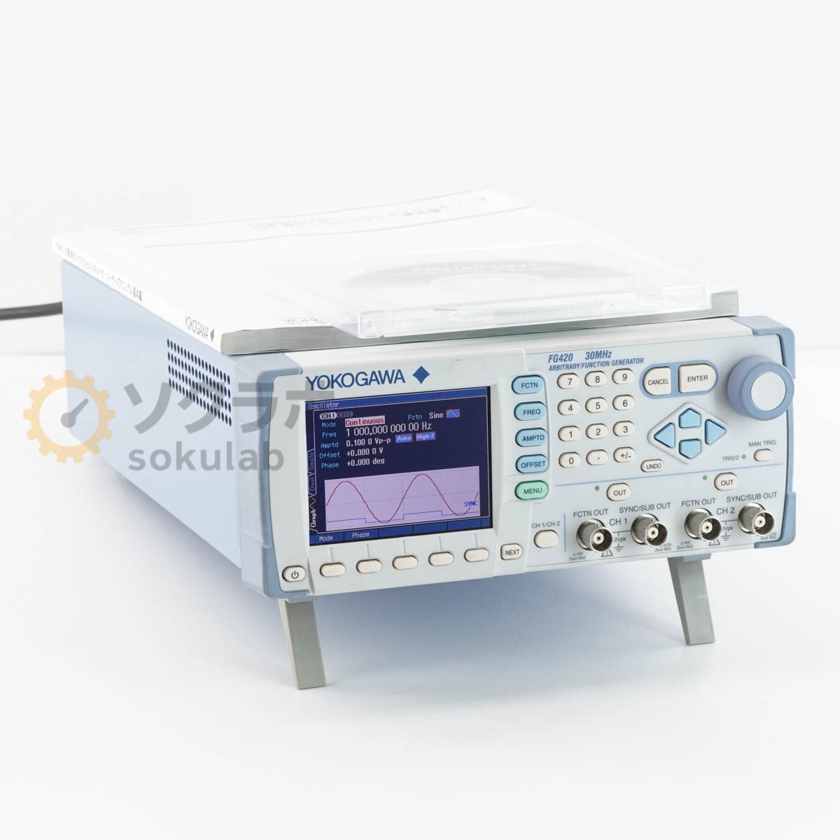 [JB]USED �ݾڤʤ� YOKOGAWA FG420 FG420-D ARBITRARY/FUNCTION GENERATOR Ǥ���ȷ�/�ե��󥯥���󥸥�...[08137-0153]
