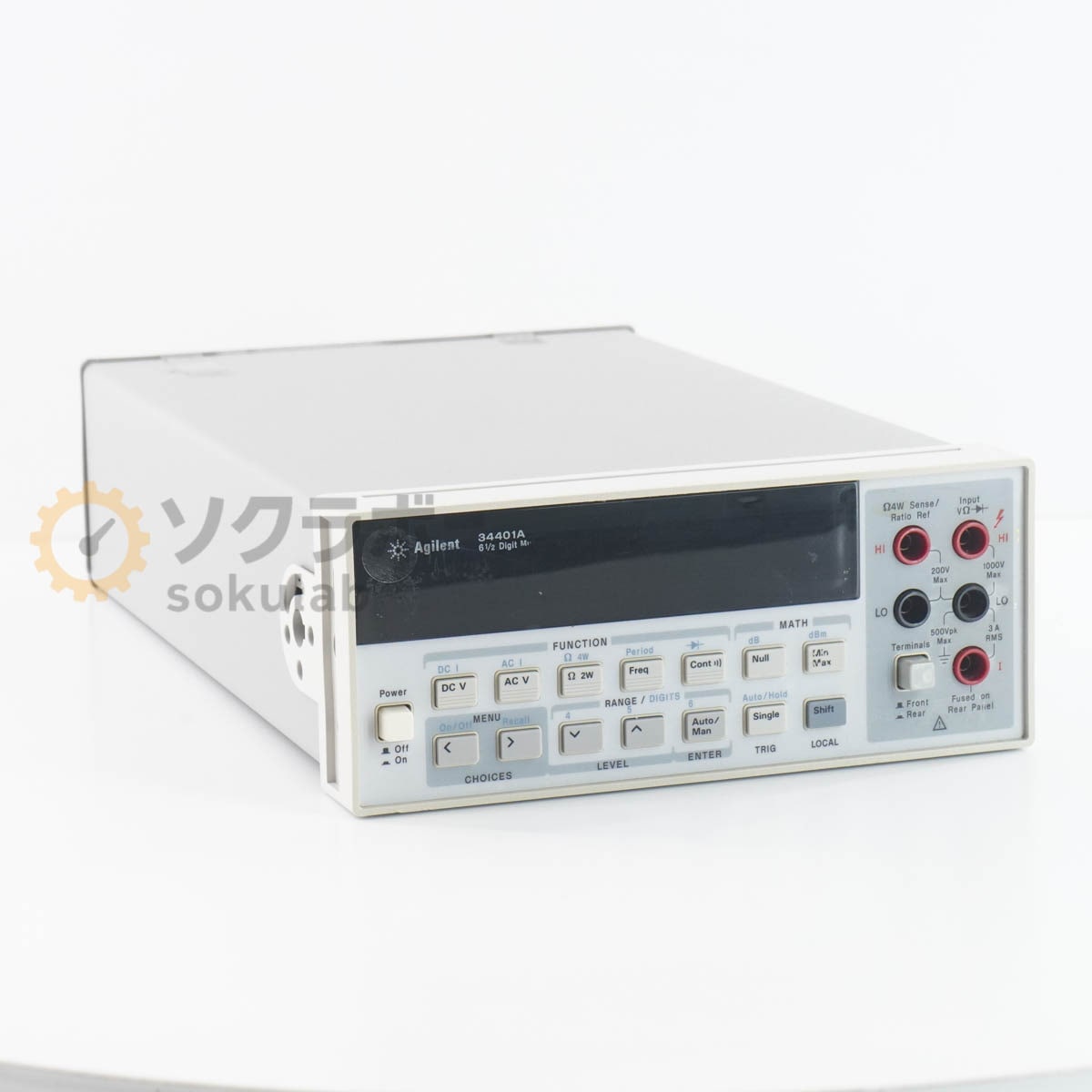 [JB]USED �ݾڤʤ� Agilent 34401A DMM 6 1/2 Digit Multimeter �ǥ�����ޥ���᡼���� [07919-0069]