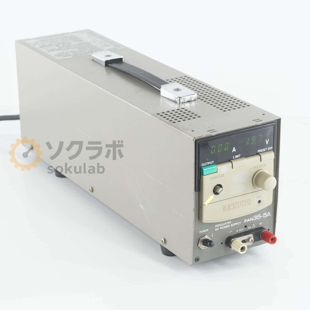 [DW]USED 8���ݾ� KIKUSUI PAN35-5A PAN-A REGULATED DC POWER SUPPLY ľή���경�Ÿ� DC�Ÿ� ľή�Ÿ� 0-35V 5A [08055-0006]