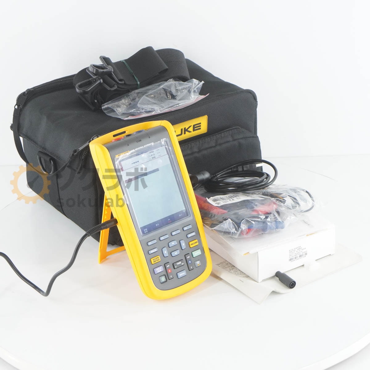 [DW]USED 8���ݾ� FLUKE 123B 120B INDUSTRIAL SCOPEMETER OSCILLOSCOPE �������ץ᡼���� �������������� STLS120-IV 20MH...[08055-0063]