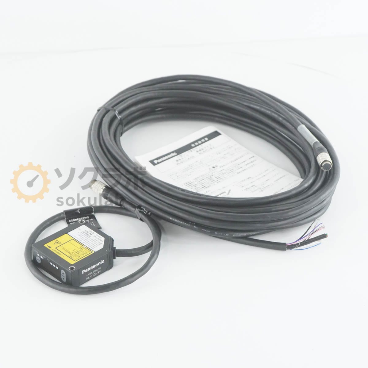 [PG]USED 8���ݾ� Panasonic HL-G103-S-J HL-G1 LASER SENSOR �����졼�����Ѱ̥��󥵡� ���󥵡��إå� ��Ĺ�����֥��դ� ...[08137-0134]