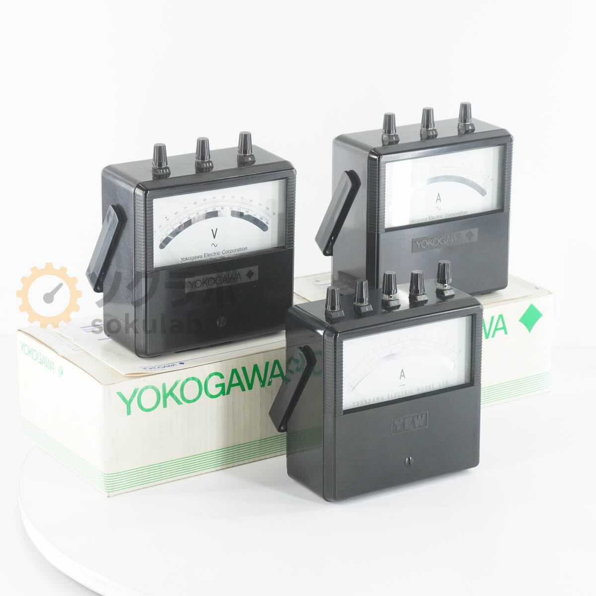 [DW]USED 8���ݾ� ���å� YOKOGAWA 2013 2011 YEW Ammeter Voltmeter ��ή�� �Ű��� V A �谷������ [08221-0007]