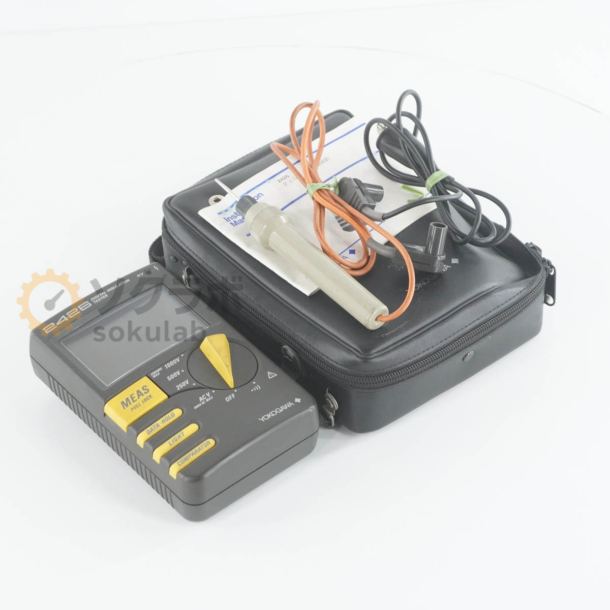 [JB]USED �ݾڤʤ� YOKOGAWA 2426 03 DIGITAL INSULATION TESTER �ǥ���������񹳷� �谷������ [08221-0010]