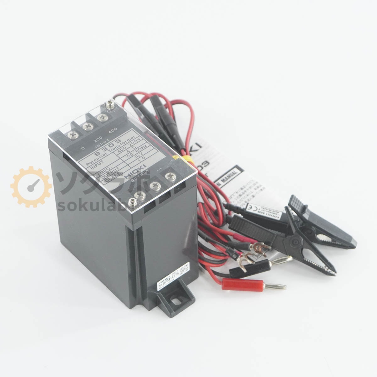 [DW]USED 8���ݾ� HIOKI 9303 PT Potential Transformer �Ѱ��� �ݥƥ󥷥��ȥ�󥹥ե����ޡ� 9438 �谷������ [08023-0100]