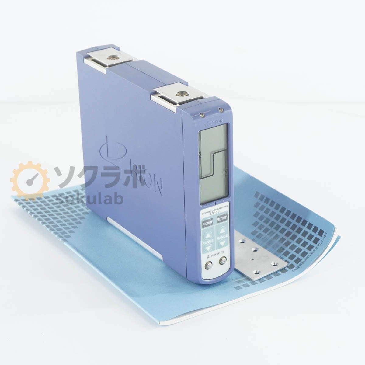 [JB]USED �ݾڤʤ� RION UV-16 2CHANNEL CHARGE AMPLIFIER ���㡼������� ������ư��¬�����ƥ� 2ch �谷������ [08023-0157]