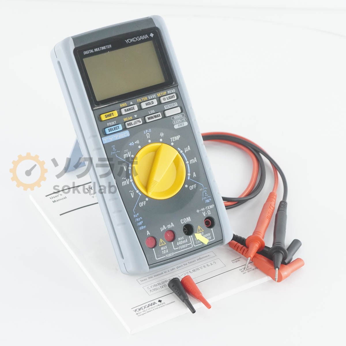 [JB]USED �ݾڤʤ� YOKOGAWA TY720 DMM DIGITAL MULTIMETER �ǥ�����ޥ���᡼���� �谷������ [08023-0200]