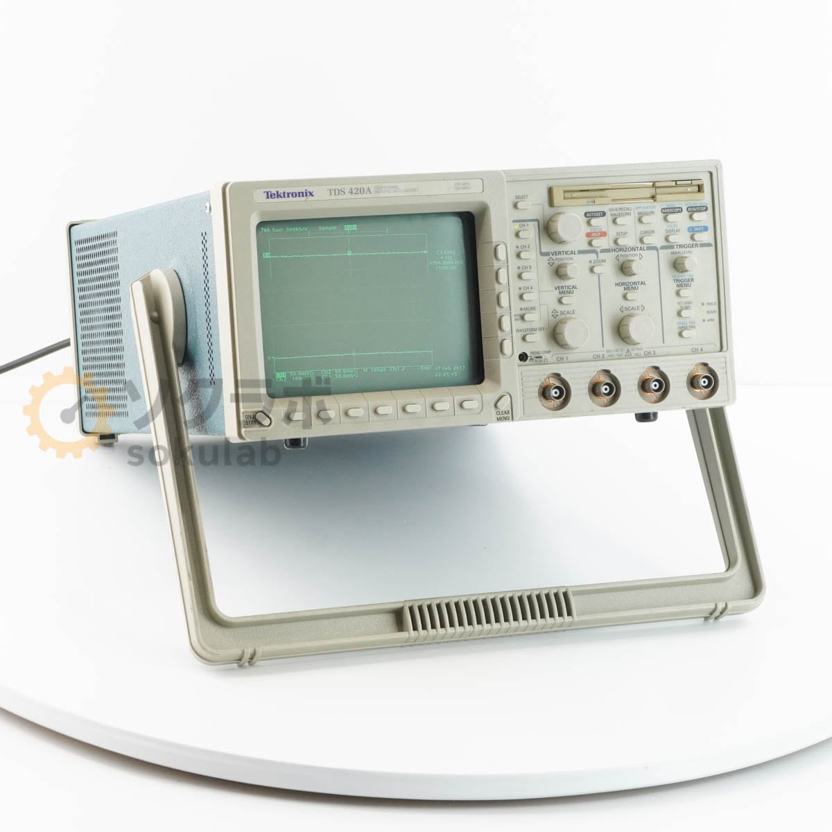 [DW]USED 8���ݾ� Tektronix TDS 420A TDS420A DIGITIZING OSCILLOSCOPE �������������� 200MHz 100MS/s 4ch [08055-0047]