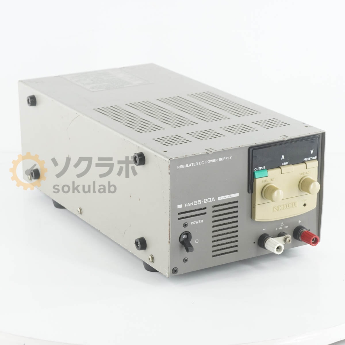 [DW]USED 8���ݾ� KIKUSUI PAN35-20A PAN-A REGULATED DC POWER SUPPLY ľή���경�Ÿ� DC�Ÿ� ľή�Ÿ� 0-35V 20A [08055-0205]