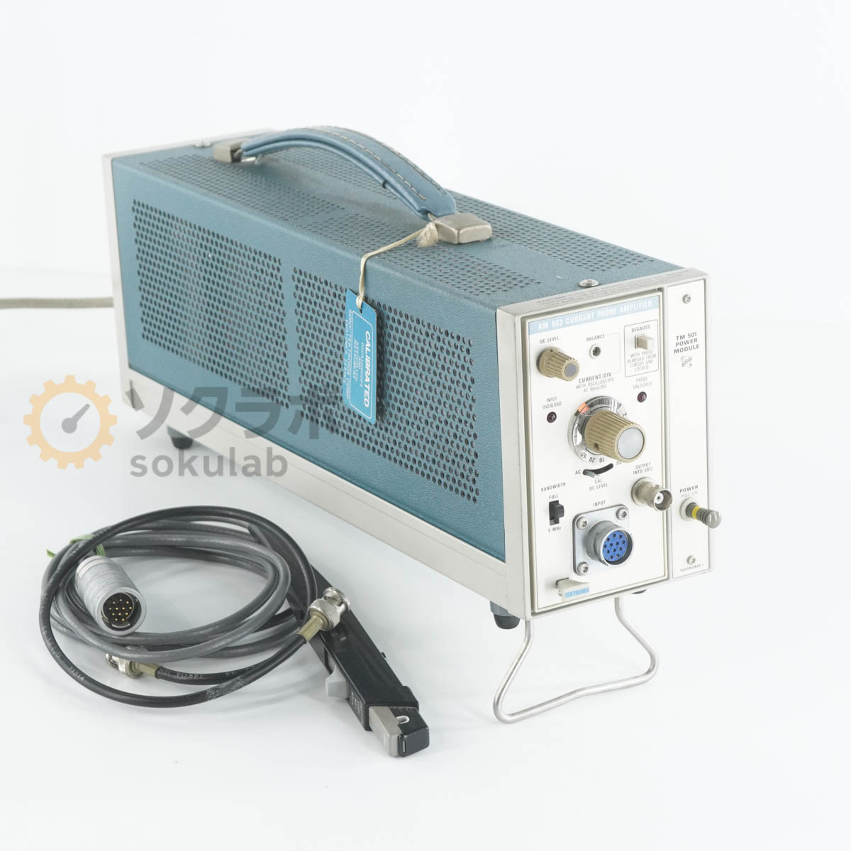 [DW]USED 8日保証 セット Tektronix A6302 AM503 AM 503 TM 501 CURRENT PROBE ...