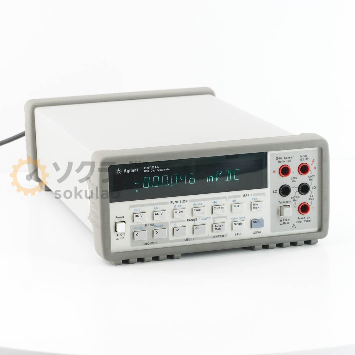 [JB]USED �ݾڤʤ� Agilent 34401A DMM 6 1/2 Digit Multimeter �ǥ�����ޥ���᡼���� [08055-0061]