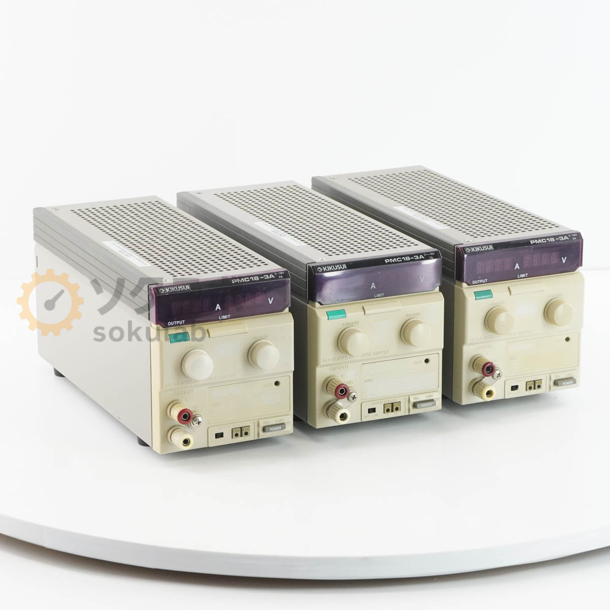 [DW]USED 8���ݾ� 3�楻�å� KIKUSUI PMC18-3A PMC-A REGULATED DC POWER SUPPLY ľή���경�Ÿ� DC�Ÿ� ľή�Ÿ� 0~18V 3A [08055-0171]
