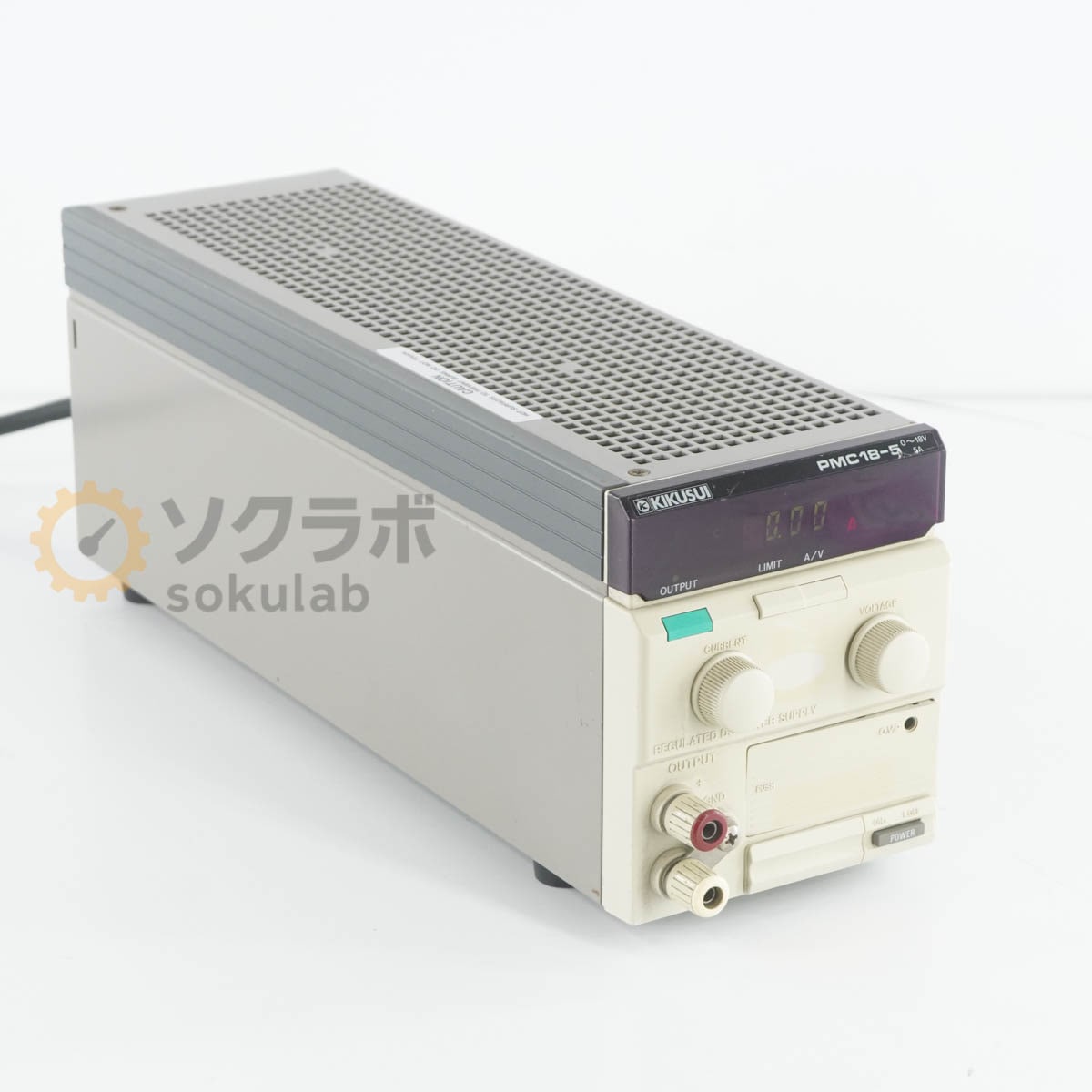 [DW]USED 8���ݾ� 2������ KIKUSUI PMC18-5 REGULATED DC POWER SUPPLY ľή���경�Ÿ� DC�Ÿ� ľή�Ÿ� 0~18V 5A [08055-0174]