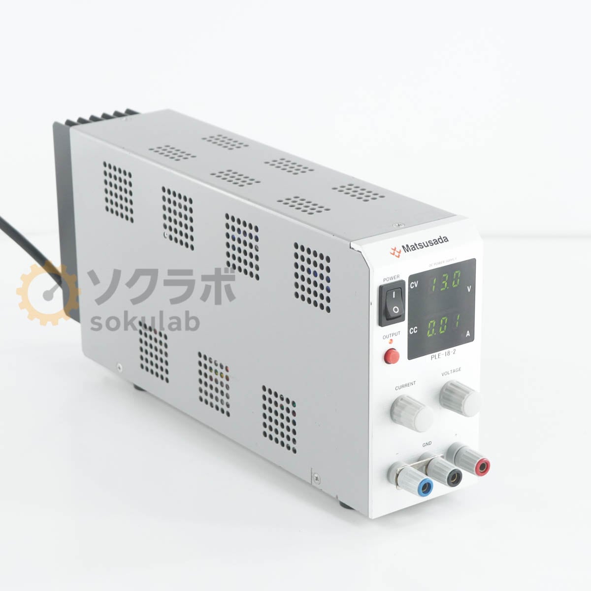 [DW]USED 8���ݾ� 3������ Matsusada PLE-18-2-L3Pi PLE-18-2 DC POWER SUPPLY ľή���경�Ÿ� DC�Ÿ� ľή�Ÿ� [08055-0220]
