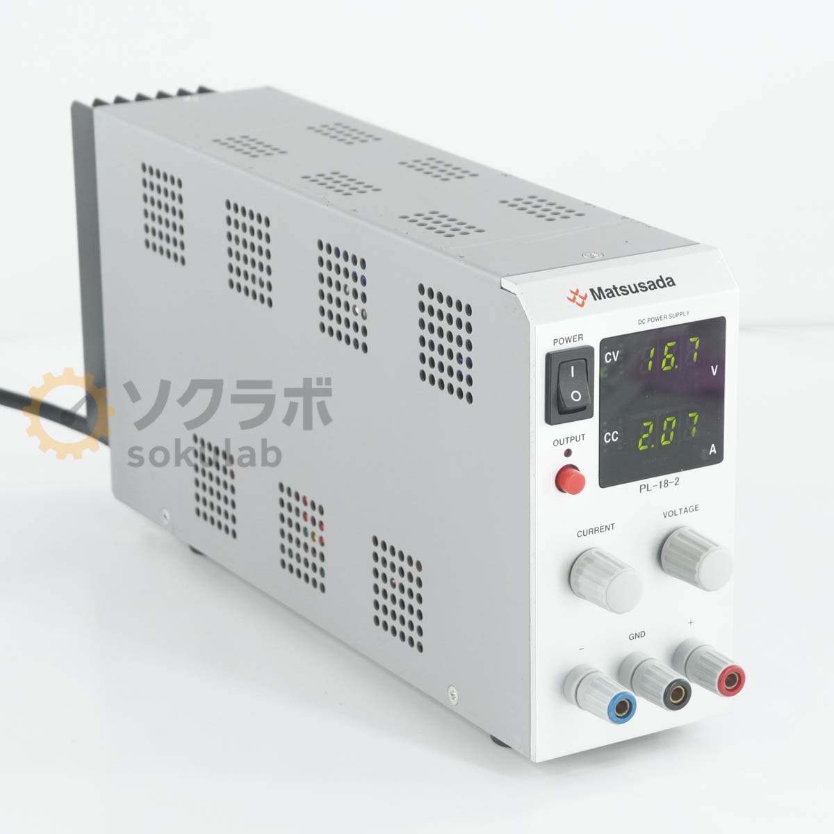 [DW]USED 8���ݾ� 4������ Matsusada PL-18-2-L3Pi PL-18-2 DC POWER SUPPLY ľή���경�Ÿ� DC�Ÿ� ľή�Ÿ� [08055-0156]